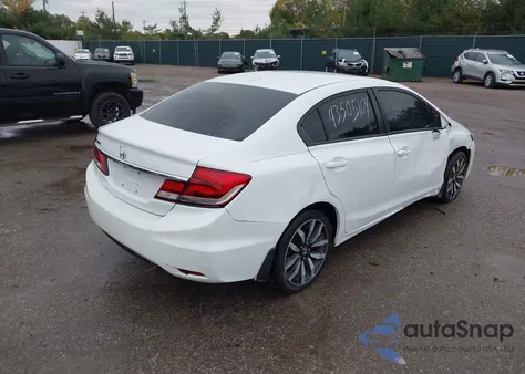 2014 Honda Civic Ex-L z USA, uszkodzony, nr VIN 19XFB2F96EE269754